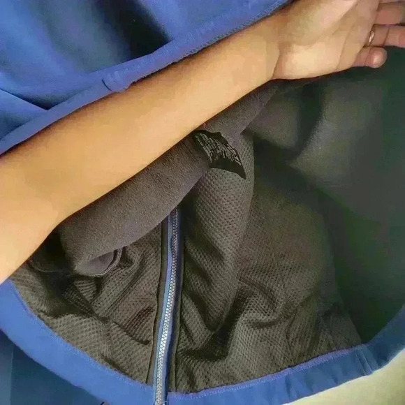 Nautica Men's Blue Jacket Size XL Long Sleeve Full Zip Teal Blue Soft Shell - Picture 4 of 14